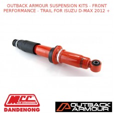 OUTBACK ARMOUR SUSPENSION KITS - FRONT PERFORMANCE - TRAIL FITS ISUZU D-MAX 12+